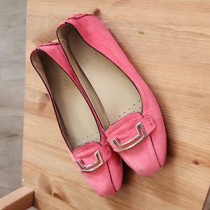 GEOX Respira‎ LeatherLoafers. Pink. Size 39.